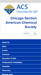 Mobile Screenshot of chicagoacs.org